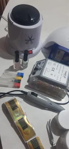 Kit completo para unhas em gel