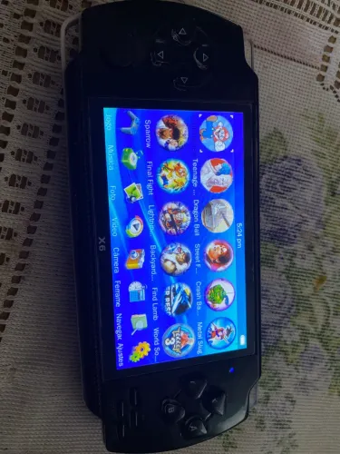 Gamer portátil retrô 