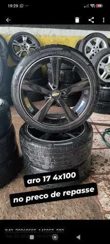 rodas 17 4x100 pneus 45