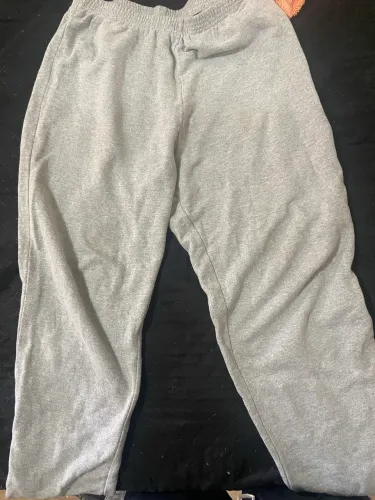 Calça reta moletom