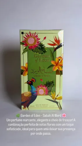 Lançamento Sabah Garden of Eden 100ml EDP Lacrado
