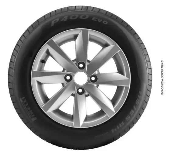 2 pneus evo pirelli novo