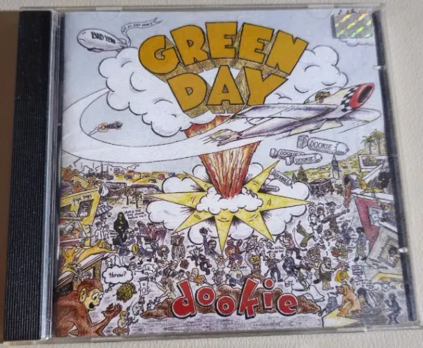 CD GREEN DAY - DOOKIE - (SEM RISCOS, COM ENCARTE, EXCLENTES CONDIÇÕES)