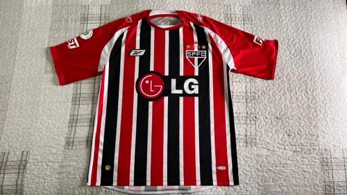 Camisa São Paulo 2007 Reebok LG N7 Jorge Wagner Tam M Impecável