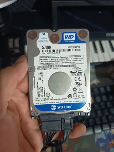 HD WD Blue 500GB SATA 2,5