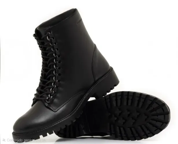 Bota Coturno feminino constance