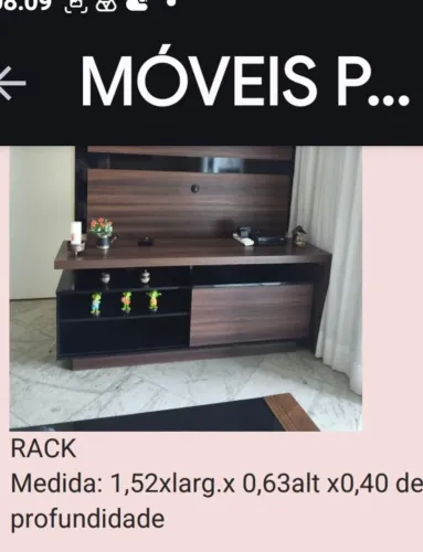 Rack semi novo