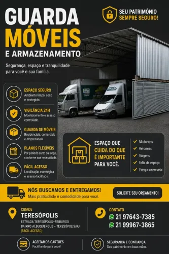 Guarda Móveis/ Guarda Tudo.