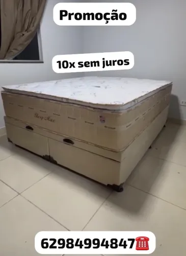 Colchão Molas Pocket (Novo) +Base