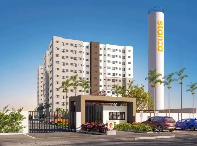 Apartamento com 42m² para alugar no Condomínio Jardim das Mangabeiras - 17 de Março, Araca