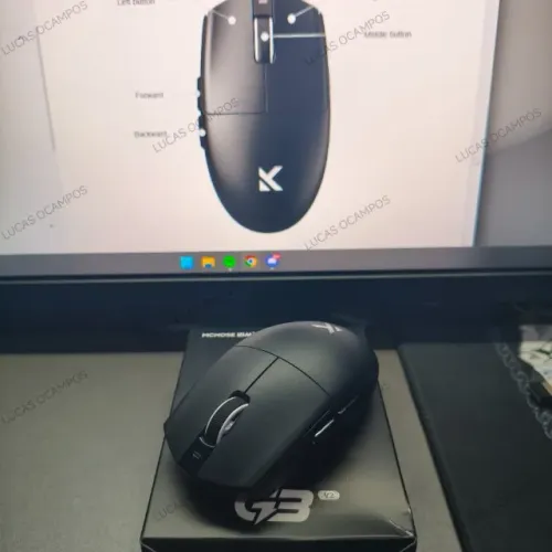 (NOVO) Mchose G3 V2 PRO - Mouse Gamer Sem Fio