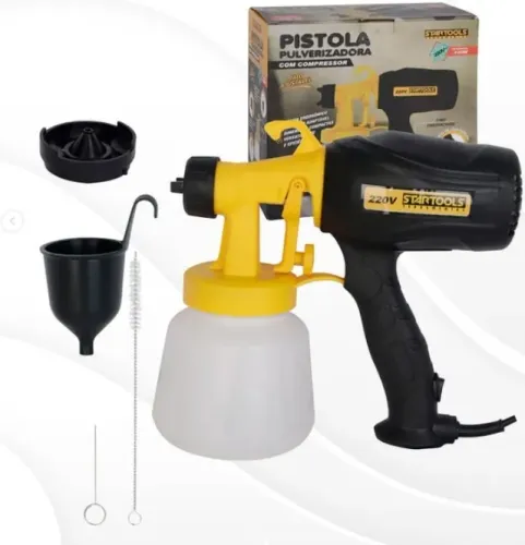 Chegou a Pistola Pulverizadora com Compressor Elétrico