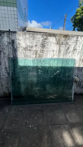 4 placas de vidro