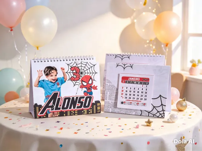 10 calendários de mesa