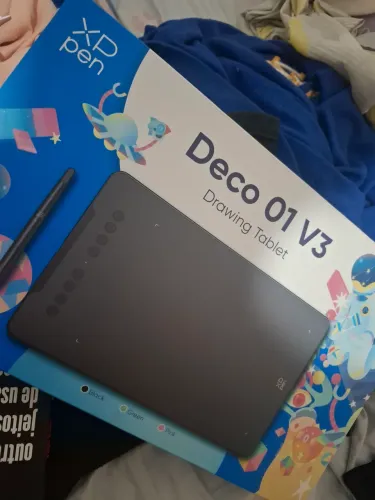 Xppen tablet deko para desenho digital, seminário novo