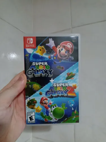 Jogo Mario Galaxy 1 e 2 Nintendo switch 