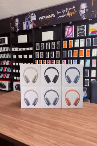 AirPods Max Novo | Novo | Nota fiscal | loja física BH