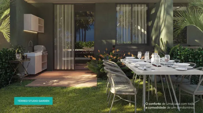 Apartamento com rooftop e piscina privativa | Costa do Mar | Praia dos Carneiros  Due