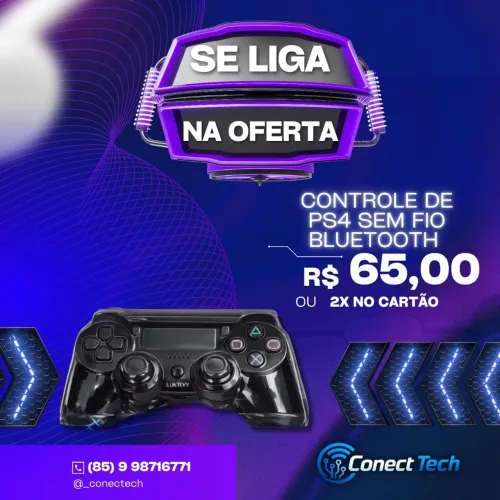 Controle de ps4 sem fio