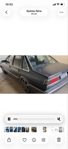 Volkswagen Santana Glsi / GLS 1.8/ 2.0 (álcool) 1989