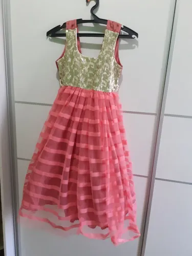 Vestido de festa infantil princesa.