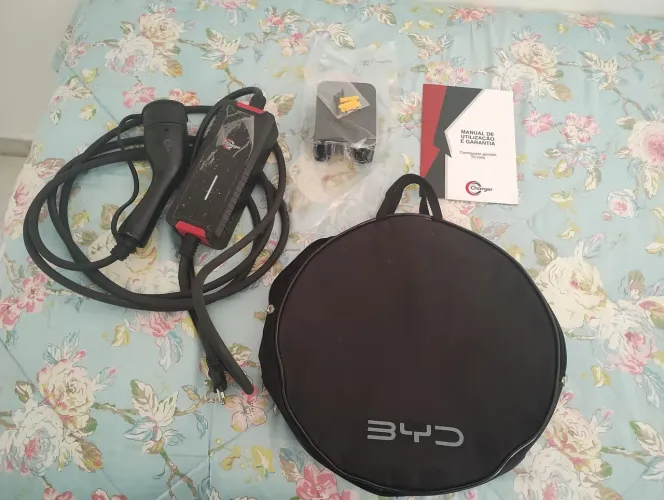 Carregador portátil para carro elétrico