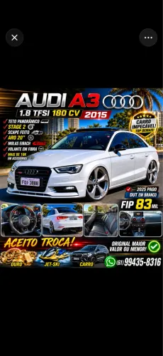 Audi A3 Sed.1.8/1.8 Ambit.16v TB FSI S-tronic 2015