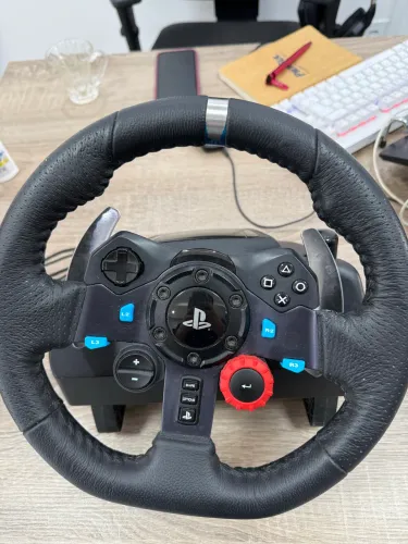 Volante Logitech G29 com manopla cambio