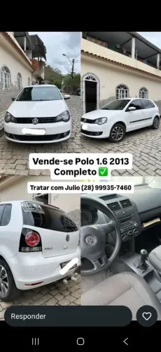 Volkswagen Polo 1.6 Mi/s.ouro 1.6 MI Tot.flex 8V 5P 2013