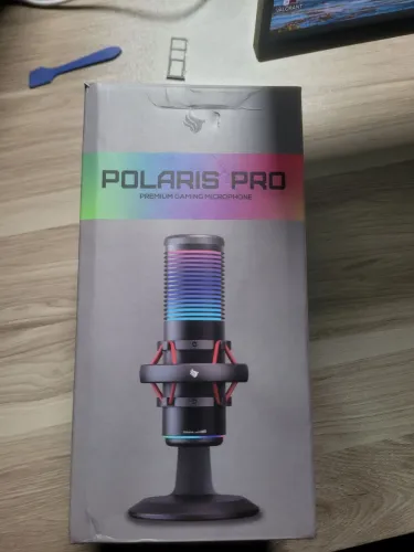 Microfone Pichau Polaris Pro RGB (Novo / Apenas Testado)
