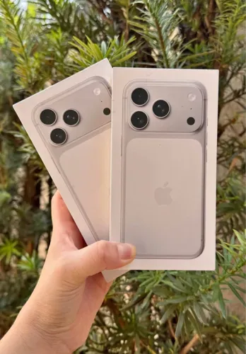 iPhone 17 pro Max lacrado silver