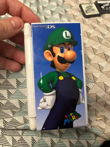 Super Kit Nintendo DS - Estojo Oficial Luigi + 12 Jogos Originais