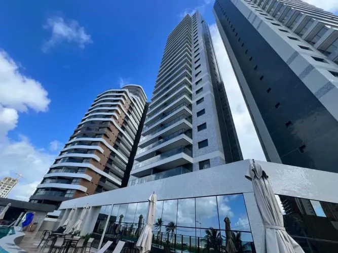 APARTAMENTO 3 QUARTOS 1 SUÍTE 104M² EM JAGUARIBE - VISTA MAR