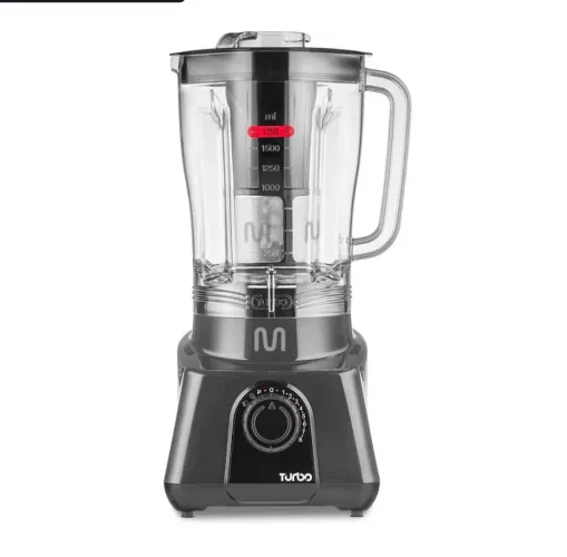 Liquidificador 2,6L Turbo Cinza 1200w-220v c/ 8 Velocidades Multi Home - Lacrado 