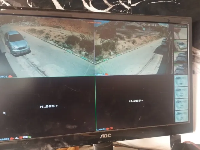 DVR imagens hd ..já com HD para gravação barato detectacao de face inteligente