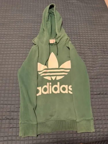 Moletom Verde Adidas Tamanho P