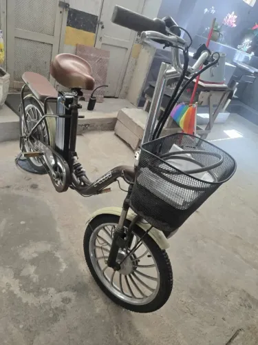 Bicicleta Elétrica E-Club Vintage - Mecânica Revisada - Bateria com pouca autonomia
