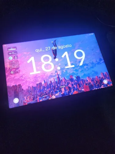 Galaxy tab s10 fe + (tela trincada)