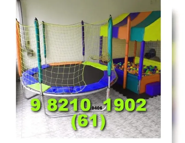 Aluguel de pula pula (varios tamanhos) piscina de bolinhas Zero61