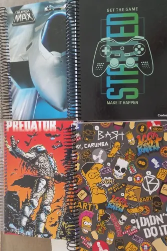 Caderno 10 materias - 200 folhas