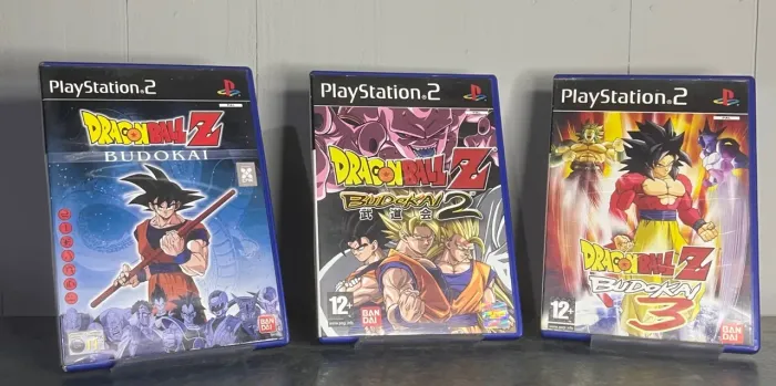 Coleção dragon Ball budokai ps2