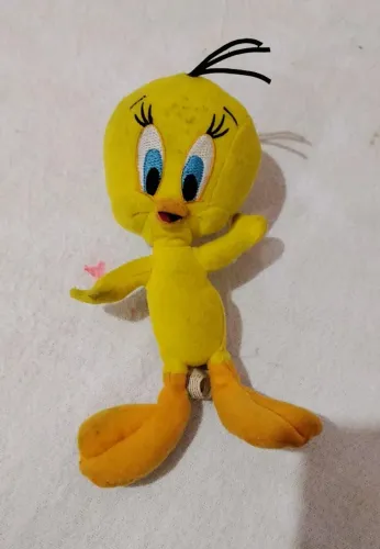 Boneco de Pelúcia Piu-Piu Looney Tunes Colecionável Antigo