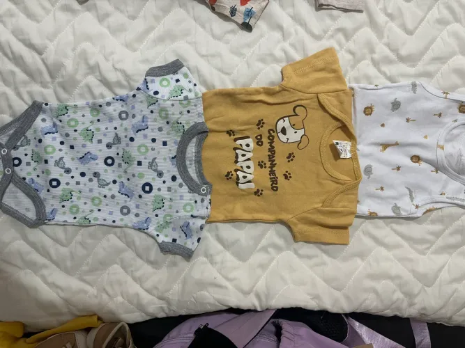 Lote roupa bebê menino