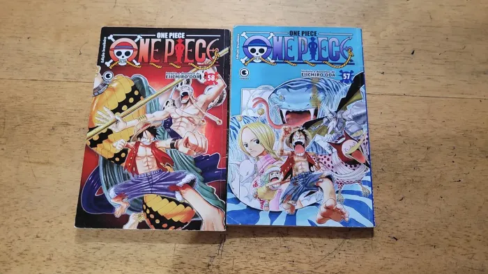 One piece - mangás 58 e 57