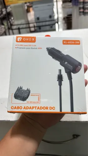 Cabo Starlink com inversor 3 m de comprimento
