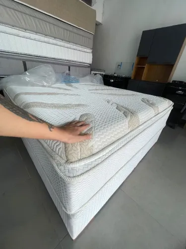 Cama box Queen linha Premium 