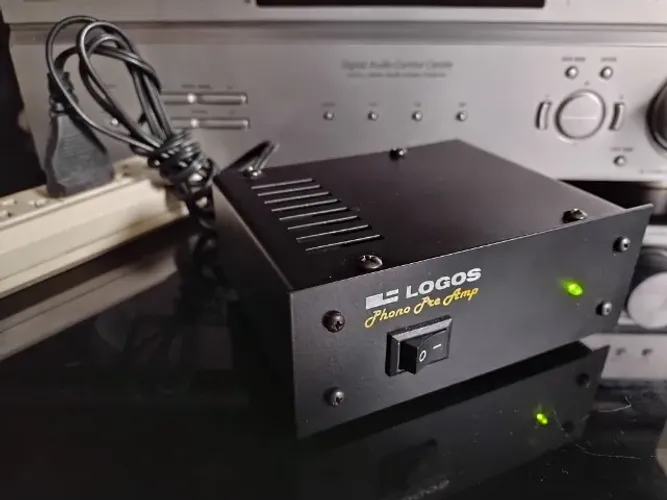 Pré de Phono marca LOGOS - para usar o toca discos na entrada AUX