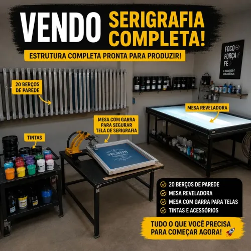 Vendo serigrafia completa 