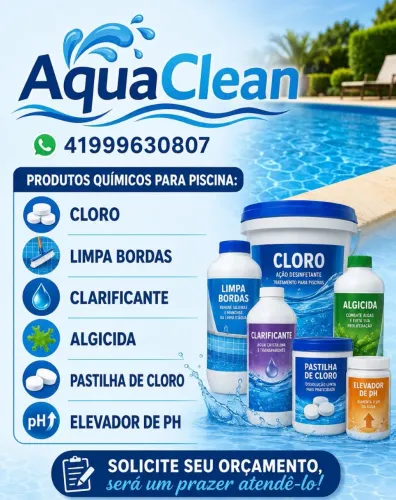 Produtos químicos para piscina