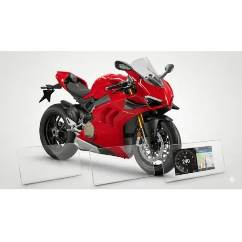 Película Vision Gel Para Painel De Motos